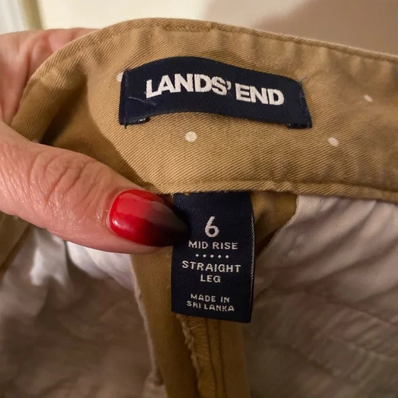 Land’s End khaki pants - Picture 4 of 8